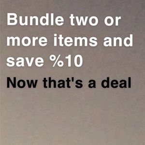 Bundle and save.